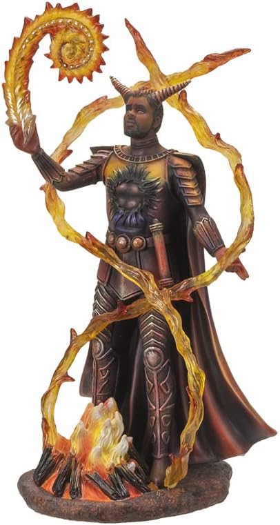 Pacific Giftware Magier Figur Element Feuer - Elemental Magic by Anne Stokes | Teufel Sammelfigur Za