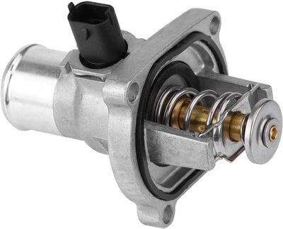 KIMISS Motorkühlmittel Thermostat mit Gehäuse,Kühlmittelthermostat 96984104 Typ 5, Typ 5