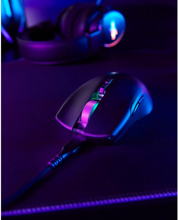 uRage Gaming-Maus Reaper 510 Wireless, kabellose Maus mit 9 programmierbaren Tasten, bis zu 16.000 D