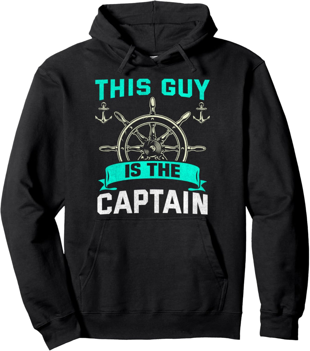 This guy is the captain Pullover Hoodie