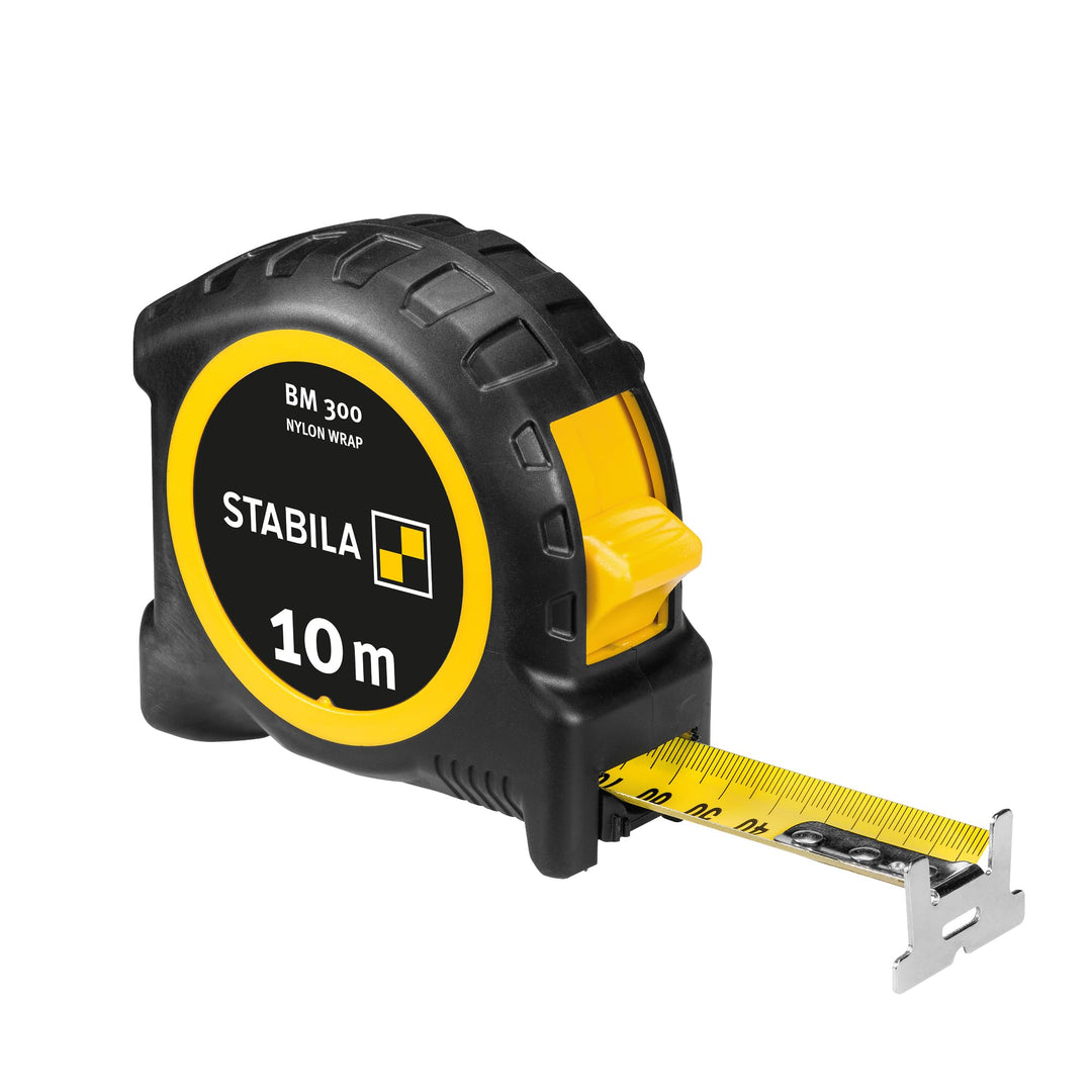 Taschenbandmass BM 300, 10 m, metrische Skala