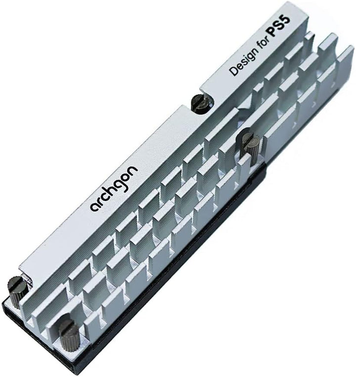 Archgon M.2 SSD Kühlkörper für PCIe NVMe 2280/22110 Kühler für PS5, Workstation, Server, Rugged Comp