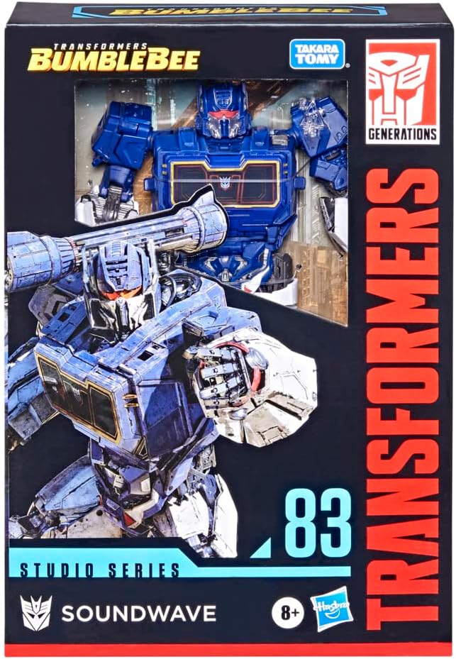 Transformers Spielzeug Studio Series 83 Voyager-Klasse Soundwave Action-Figur Bumblebee, ab 8 Jahren