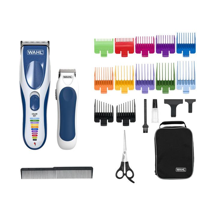 WAHL Color Pro Cordless Haarschneider ideal für Anfänger, clipper, mit/ohne Kabel, selbstschärfende,