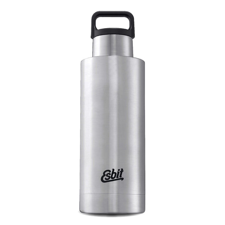 Esbit Isolierflasche Sculptor - Edelstahl Trinkflasche 750 ml - für warme und kalte Getränke 750ml O