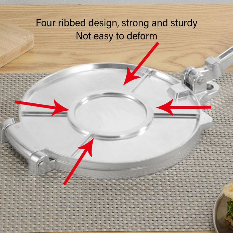 Tortilla-Presse, Effizientes und Praktisches Tortilla-Presswerkzeug, Spart Zeit und Energie, Mehl-To