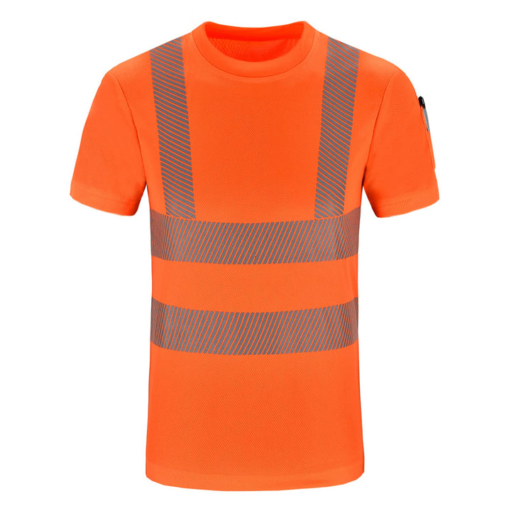 Warnschutz T-Shirt Warnschutzshirt Warnshirt gelb sicherheits Tshirt Warnschutz Arbeitskleidung Baus