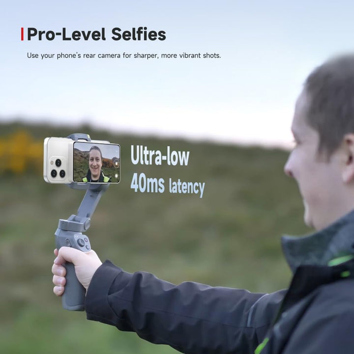 SYNCO Xview M4 Handy Selfie Monitor, Magnetischer Smartphone Vlog Bildschirm für iPhone & Android Rü
