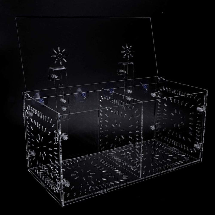 Pssopp Aquarium Zuchtbox Fischsämlinge Inkubator Aquarium Isolationsbox Aquarium Brutbrut Fischteile