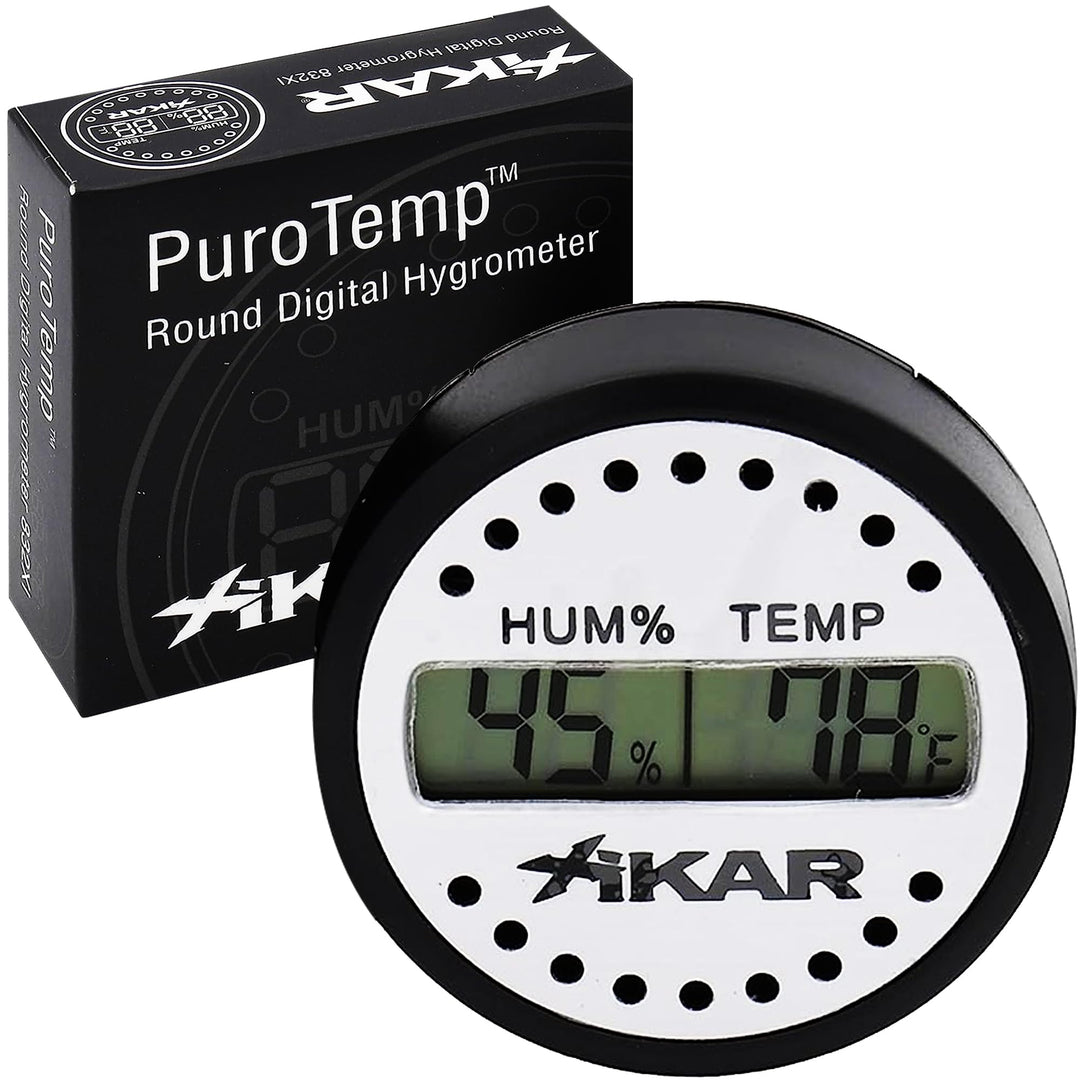 Xikar Digital Hygrometer rund neues Modell