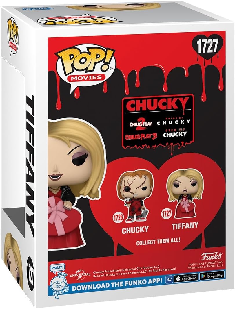 Funko POP! Movies: Valentines - Tiffany Valentine-Ray - Chucky- Vinyl-Sammelfigur - Geschenkidee - O