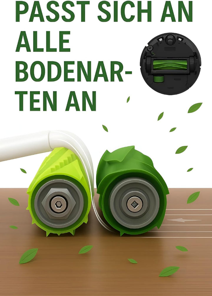 MIRTUX Komplett-Set für Roomba E5 E6 i3 i3+ i7 i7+ j7 e5154 e5158. Grosses Ersatzpaket für E5 E6 i7