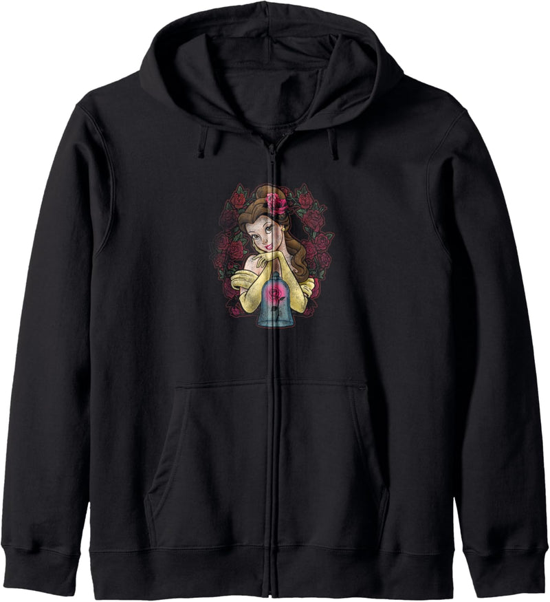 Disney Beauty And The Beast Belle Roses Kapuzenjacke