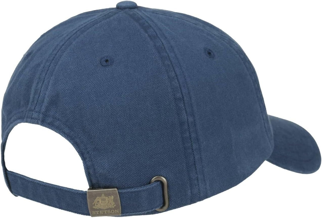 Stetson Rector Baseballcap mit UV-Schutz aus Baumwolle - Jeans (23) - One Size