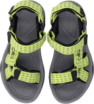 CMP Jungen Unisex Kinder Kids Hamal Hiking Sandal Sportsandale 28 EU Limegreen, 28 EU Limegreen