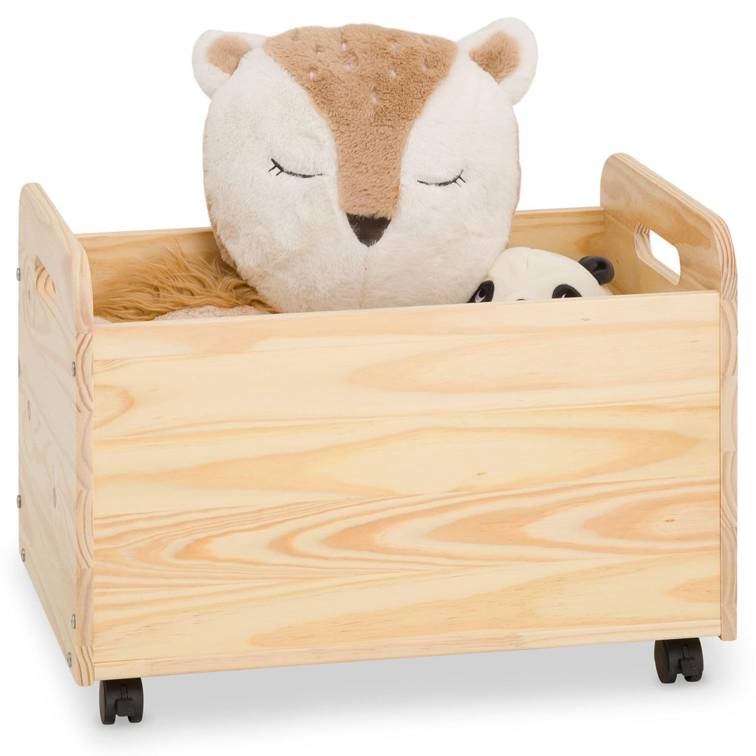 IDIMEX Spielzeugkiste Benjamin aus Kiefer Massivholz Natur - Kinderzimmer Aufbewahrung, Spielzeugbox