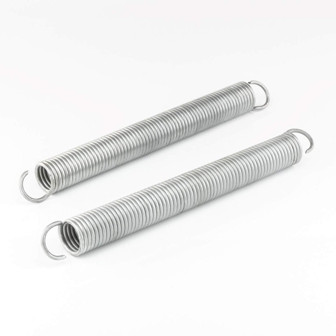 LST 2x GARAGENTORFEDERN 430mm 68 WINDUNGEN ZUGFEDER GARAGE TOR FEDER VERZINKT *NEU*