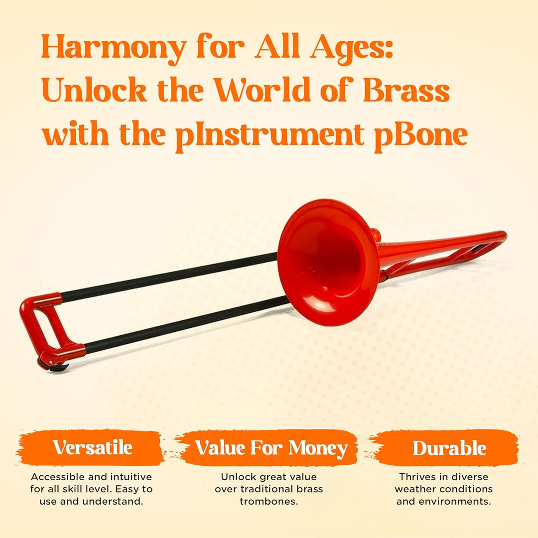 pBone 700640 Trombone rot rot Posaune, rot Posaune