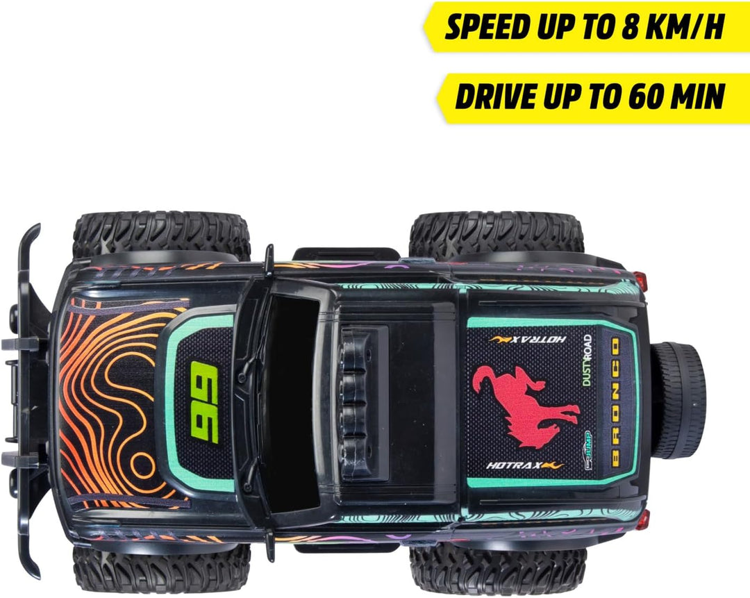 Dickie Toys - RC Monstertruck Ford Bronco (29 cm) - ferngesteuertes Auto ab 6 Jahre mit Licht, 10 km