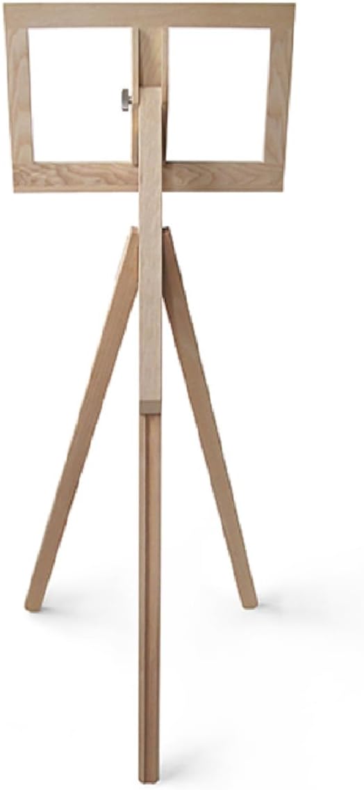 Side by Side - Notenständer - Stehpult - Esche unbehandelt - 52x52x109cm
