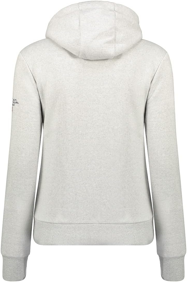 Geographical Norway Gpalm Lady - Frauen Sweatshirt Kapuze Taschen Känguru - Sweatshirt Frauen Pullov