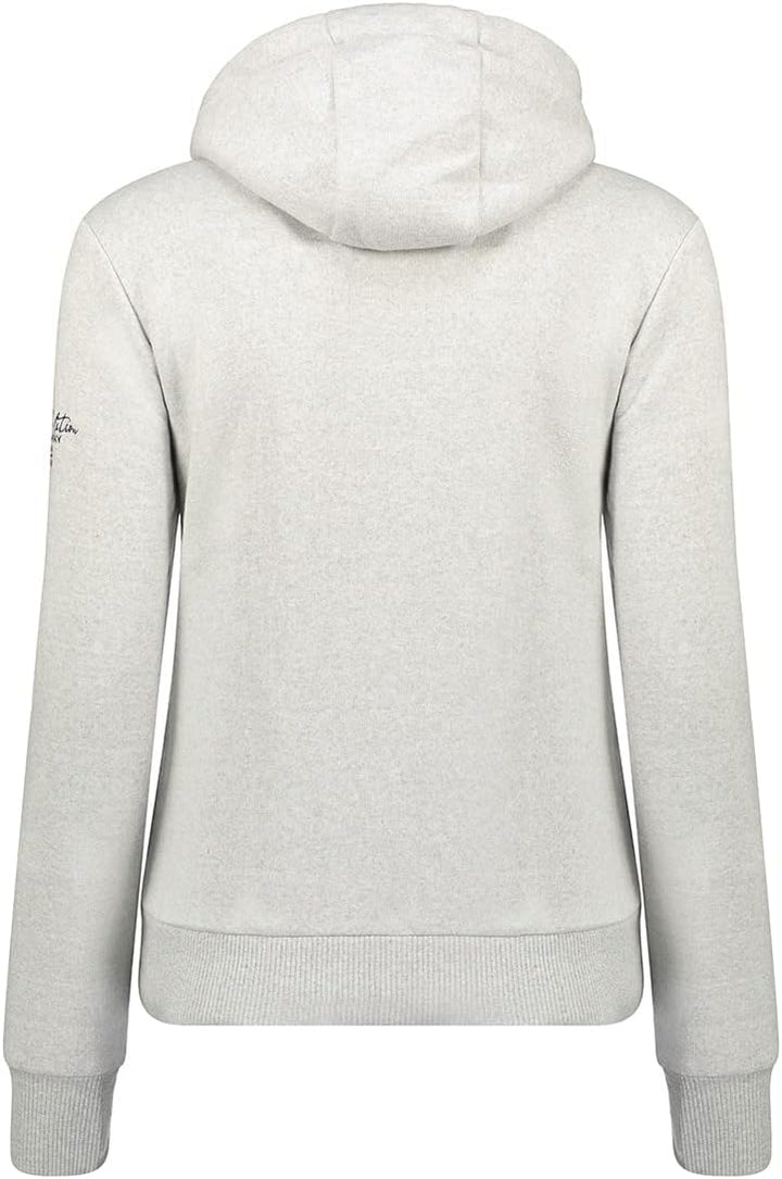 Geographical Norway Gpalm Lady - Frauen Sweatshirt Kapuze Taschen Känguru - Sweatshirt Frauen Pullov