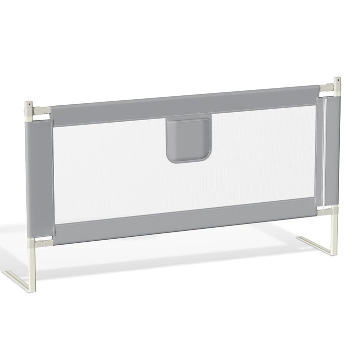 Ikodm 2X 150cm Bettgitter für Kinder, Bettschutzgitter Höhenverstellbar von 64-96cm, Rausfallschutz