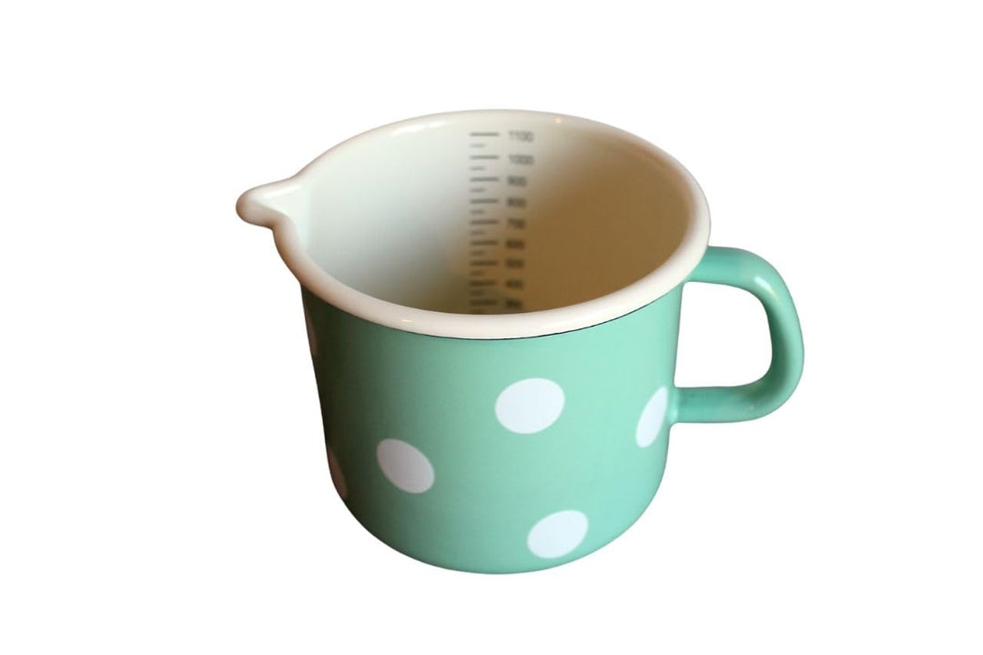 Milchtopf - Topf mit Ausguss - Farbe: Mint - 1 Liter