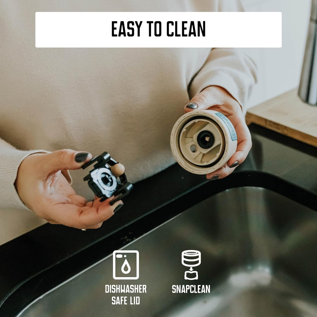 Kambukka - Thermobecher 300ml - Modell OLYMPUS LATTE - Thermobecher/Kaffeebecher to go: Easy cleanin