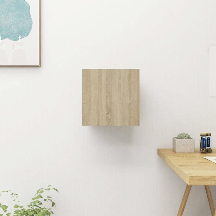 vidaXL TV Wandschrank Wohnwand Anbauwand Schrankwand HiFi Schrank Hängeschrank Fernsehwand Fernsehsc