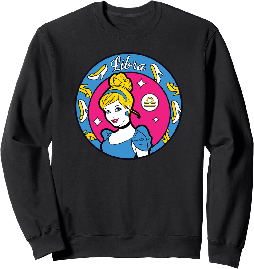 Disney Princess Cinderella Libra Zodiac Sweatshirt