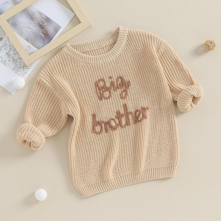 L&ieserram Baby Jungen Gestrickt Pullover Jumper Neugeborenen Kinder Langarm Strickpullover Pulli Kl