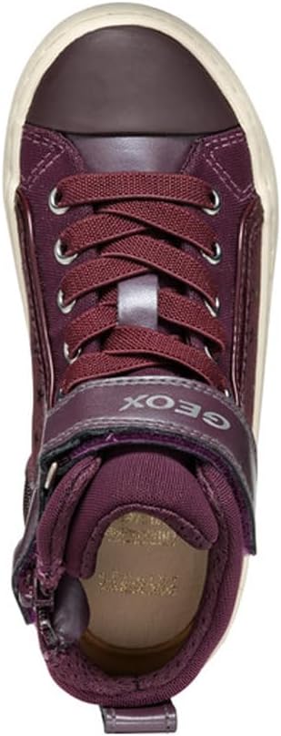 Geox Mädchen J Kalispera Girl ISneakers 24 EU Rot, 24 EU Rot