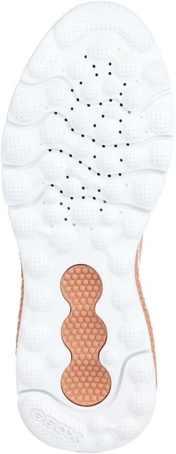 Geox Damen D Spherica Actif Sneaker 35 EU Peach, 35 EU Peach