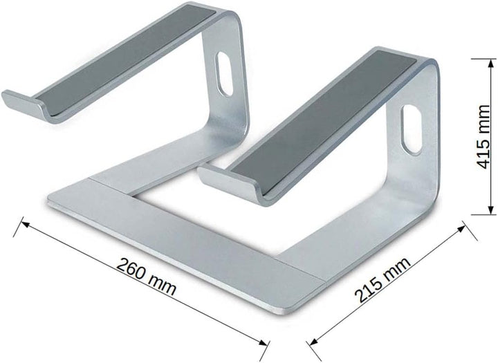 keepdrum RS102S Notebook-Ständer für Laptop 10-20 Zoll Silberfarben