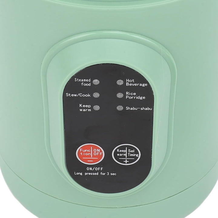 500 W Mini-Elektrotopf, 800 Ml Fassungsvermögen, Edelstahlmaterial, Kompaktes Design, Tragbarer Warm