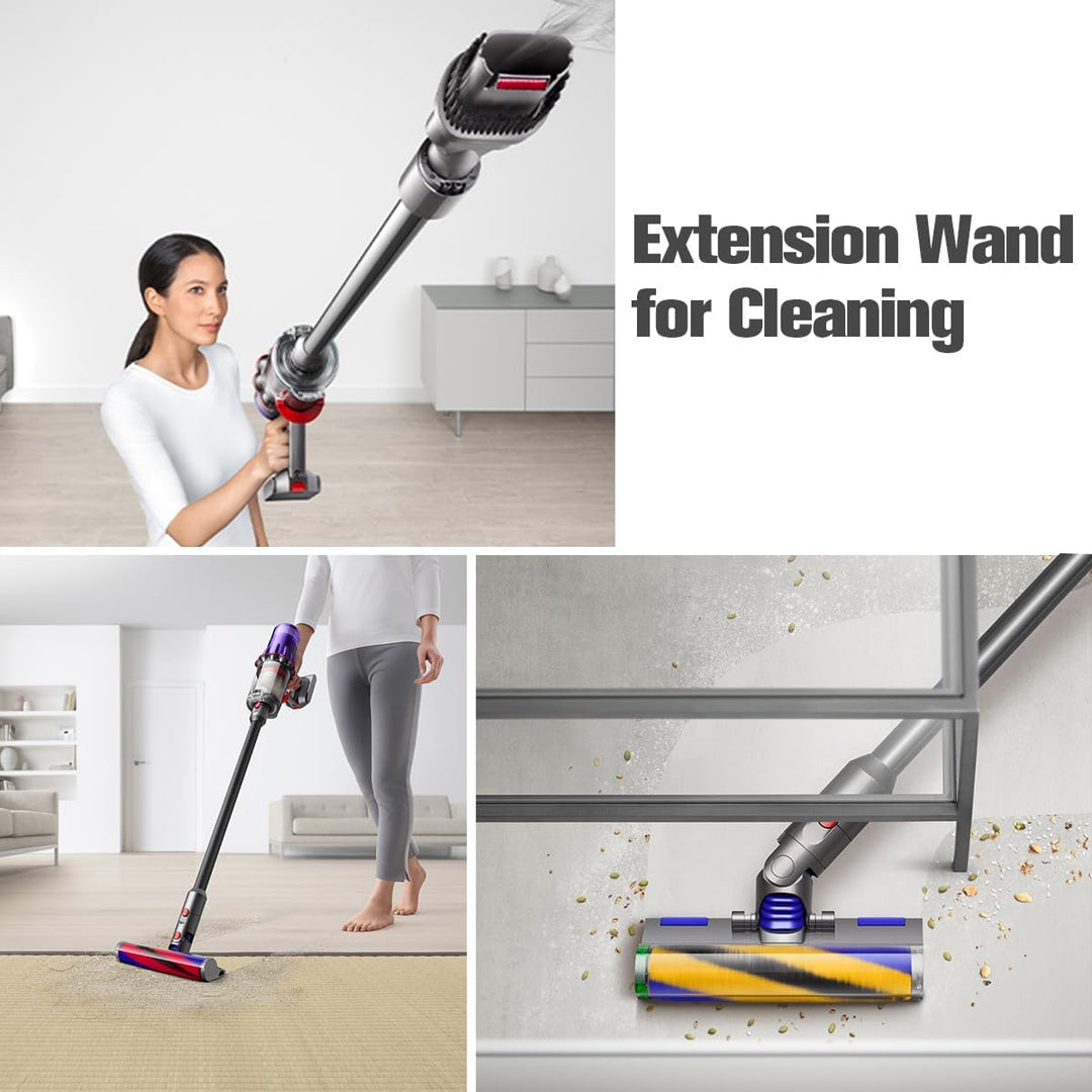 Verlängerungsrohr für Dyson V12 Slim Stabstaubsauger, Ersatz Verlängerungsstange Teleskoprohr Zubehö