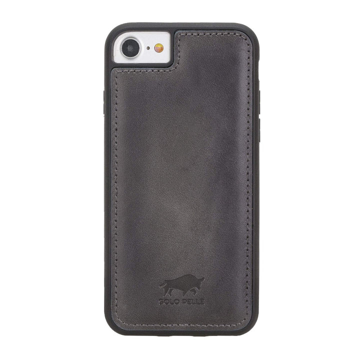 Solo Pelle iPhone SE 2020 - SE 2022 SE 3 Case Lederhülle Ledertasche Backcover Flex aus echtem Leder