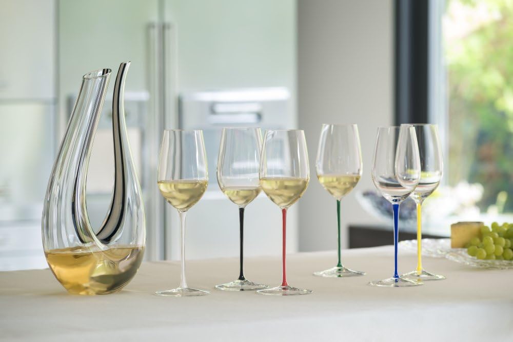 Riedel Fatto A Mano Old World Weinglas Riesling gelb, Riesling Gelb