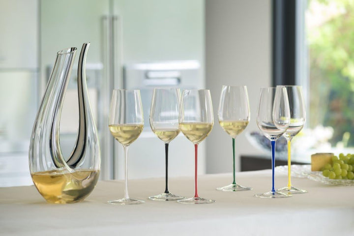 Riedel Fatto A Mano Old World Weinglas Riesling grün, Riesling Grün