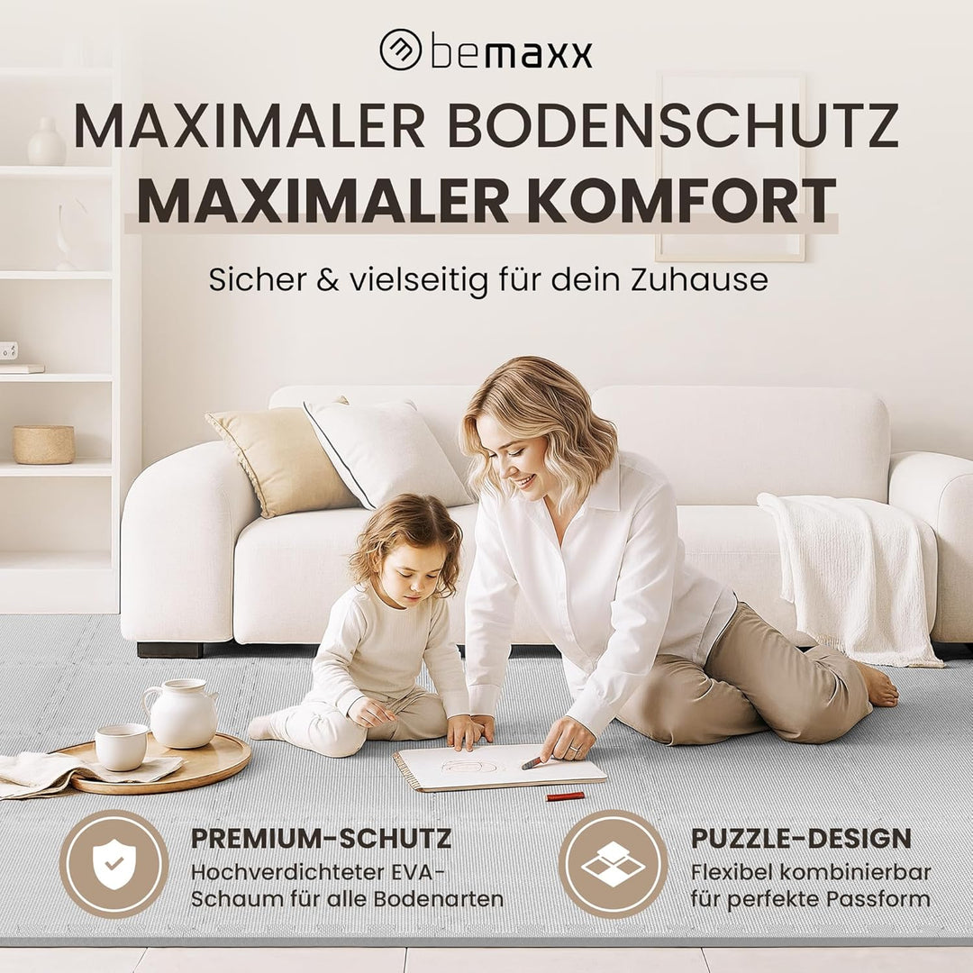 Schutzmatten Bodenschutzmatte Set Sportmatte Gymnastikmatte Puzzlematte: Puzzle Sportgeräte Matte Fi