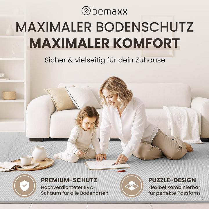 Schutzmatten Bodenschutzmatte Set Sportmatte Gymnastikmatte Puzzlematte: Puzzle Sportgeräte Matte Fi