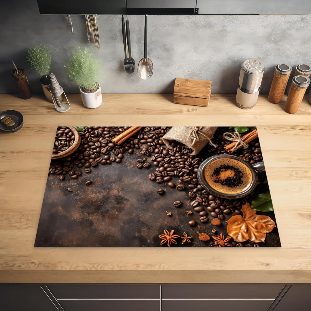 KitchenYeah© Herdabdeckplatte Einteilig Abdeckplatten Cerankochfeld Abdeckung Ceranfeld Herdplattena
