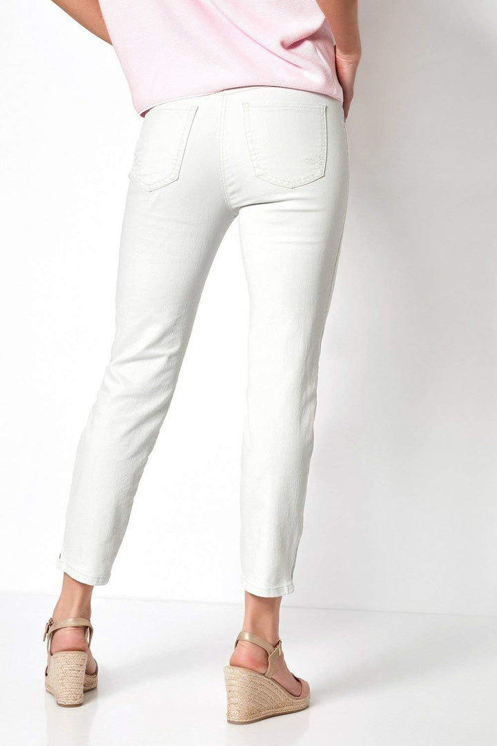 TONI Damen 7/8-Hose »Perfect Shape« mit Saumzippern 36 perlmuttfarben