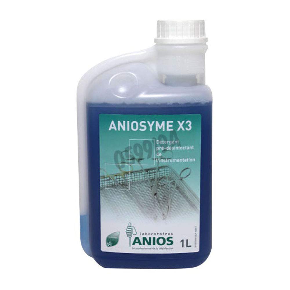 Anios 2633095UG Aniosyme X3 Reinigungsmittel für Instrumentation, Dosierflasche 1 l