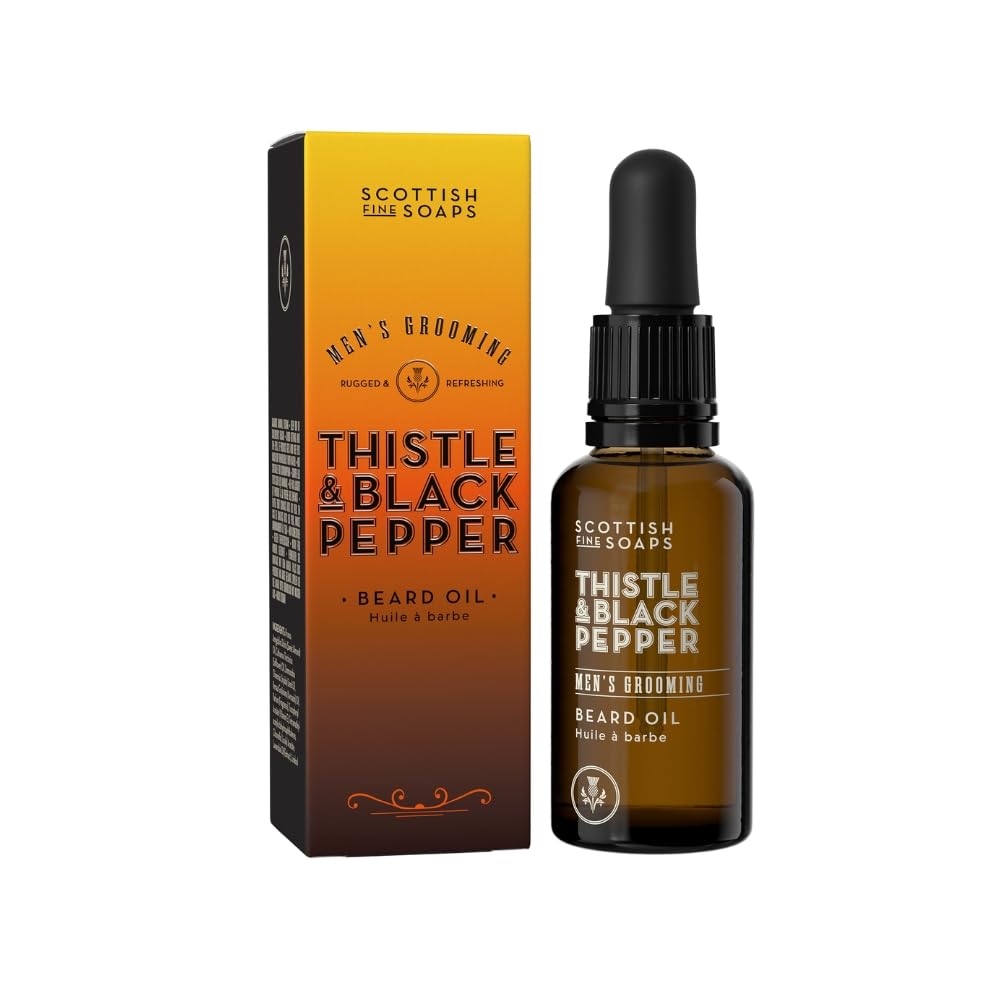 Scottish Fine Soaps Bartöl Thistle & Black Pepper 30ml