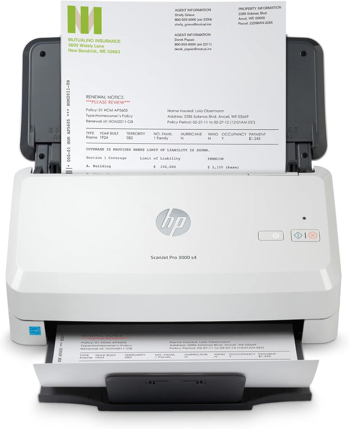 HP ScanJet Pro 3000 s4 (Scanner, Einzelblattzufuhr, 50-Blatt ADF, USB)