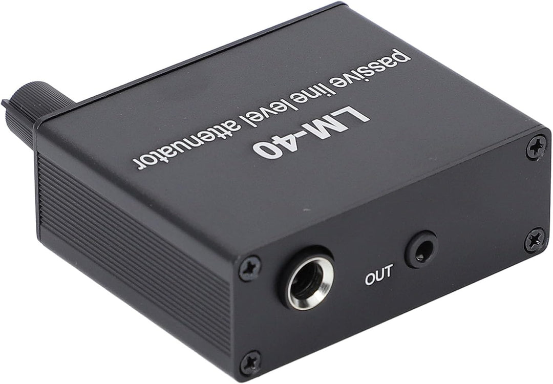 Lautstärkeregler, Passiver Schalldämpfer, Audio-Lautstärkeregler – 40 DB – 15 DB, Einstellbarer Laut