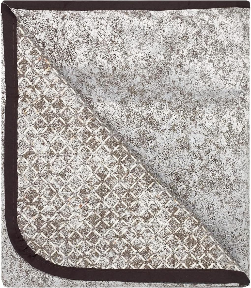 Italian Bed Linen “Glamour” rutschfest Sofa Abdeckung, Braun, 2 Plätze Maxy 2 Plätze maxy Braun, 2 P