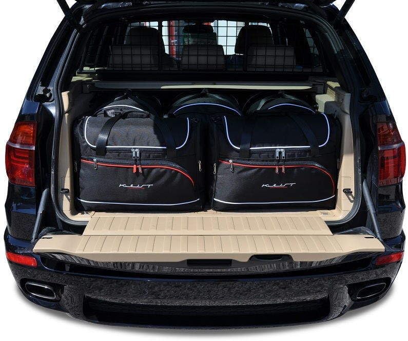 KJUST Dedizierte Kofferraumtaschen 5 stk kompatibel mit BMW X5 E70 2006-2013